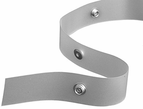 RV Designer A114, Window Covering Hardware, Snap Tape Compatible with Drapes 72 Inch , Gray