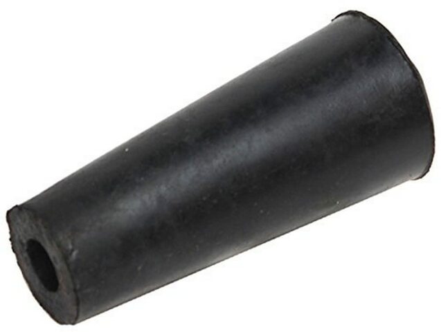 RV Designer E227, Entry Door Bumper, Black Rubber, 2-1/4 inch, Outside Hardware