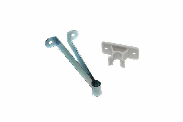 RV Designer E265, Door Holder, Metal with Plastic Clip, 3 inch, Entry Door Hardware