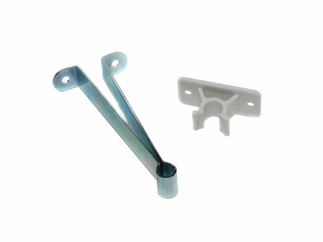 RV Designer E267, Door Holder, Metal with Plastic Clip, 4 inch, Entry Door Hardware