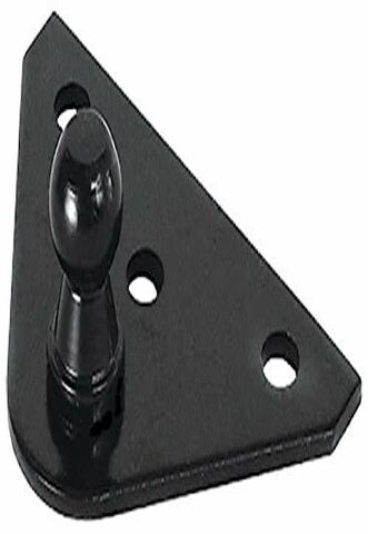 RV Designer G815, Gas Prop Bracket, Flat, 10 mm Ball Stud, 2 Per Pack, Exterior Hardware