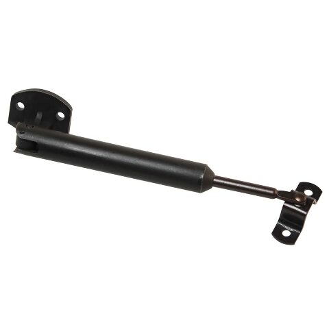 RV Designer H279, Door Support Strut, Plastic and Metal, Spring-Loaded 6-1/4 inch, Cabinet Hardware, Black, 2 Per Pack