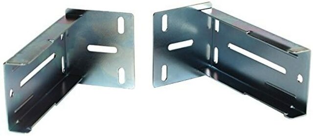 RV Designer H326, Metal Drawer Slide Socket, 1-1/2 inch, 2 Per Pack, Cabinet Hardware