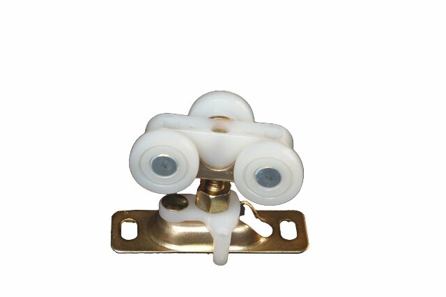 RV Designer H530, Sliding Door Wheel and Hanger, 2 Per Pack, Interior Hardware, White