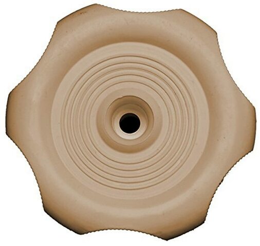 RV Designer H718 Window Knob - Beige, 1/2" Shaft