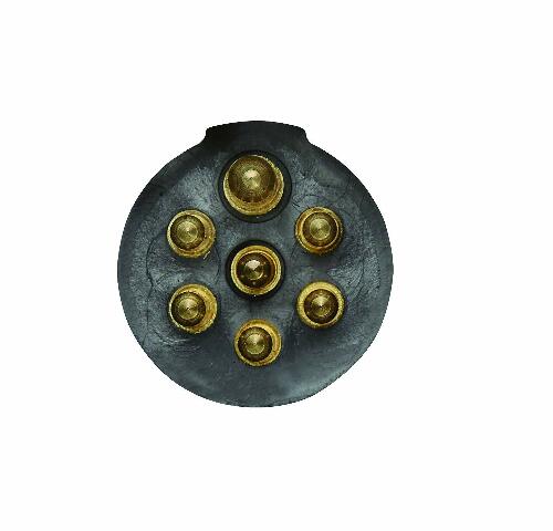 RV DESIGNER P723 7-Way HD Socket Nylon with Solid Pins