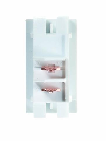 RV Designer S265, Rocker Switch, 10 Amp, On / Off, SPST, White w/ Gold Text, DC Electrical