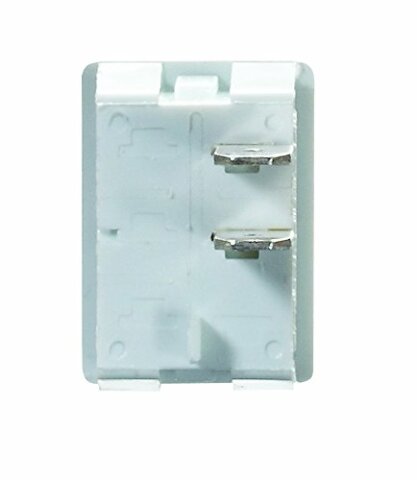 RV Designer S435, Rocker Switch, 10 Amp, On / Off, SPST, White, DC Electrical