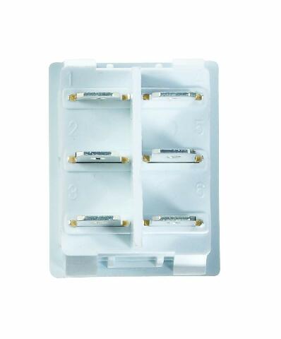 RV Designer S475, Rocker Switch, 5 Amp, Momentary On / Off Momentary On, DPDT, White, DC Electrical