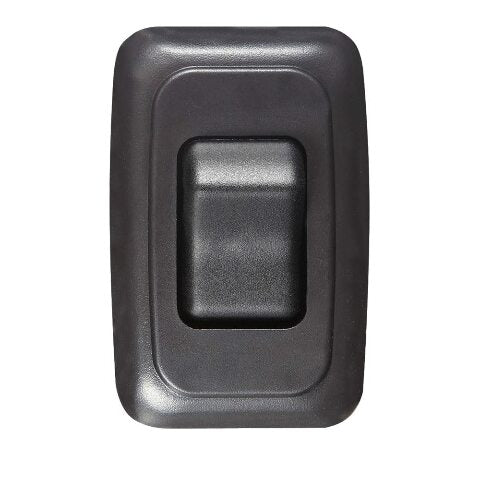 RV Designer Collection S521 Contoured Wall Switch Single On Black