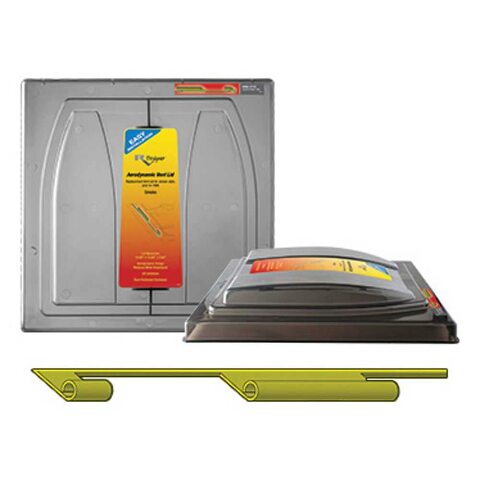 RV Designer V101, Vent Lid, Jensen, Pin Hinge Prior to 1994, Smoke