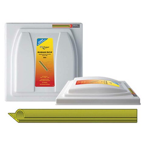 RV Designer V301, Vent Lid, Elixir Prior to 1994, White, Standard