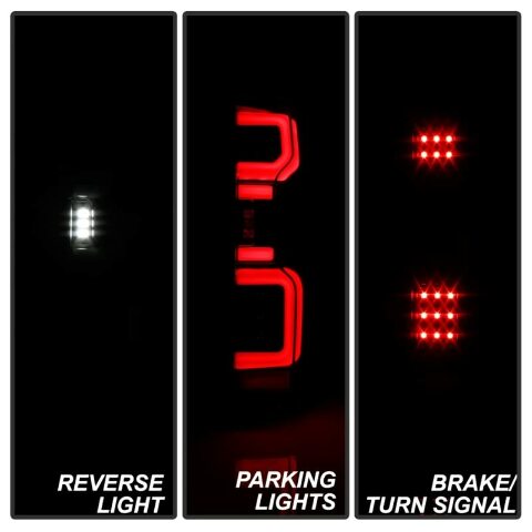 Spyder - LED Tail Lights (ALT-YD-CS19LED-BK)