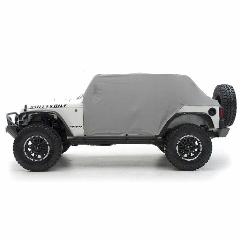 SmittyBilt CAB CVR W/DOOR FLAP GRAY - SB1069