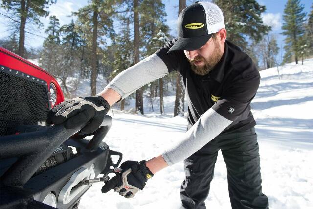 SmittyBilt TRAIL GLOVES BLK/GRAY - SB1505