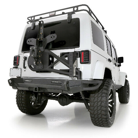 Smittybilt 76857 XRC Tire Carrier Compatible with 07-18 Wrangler (JK)