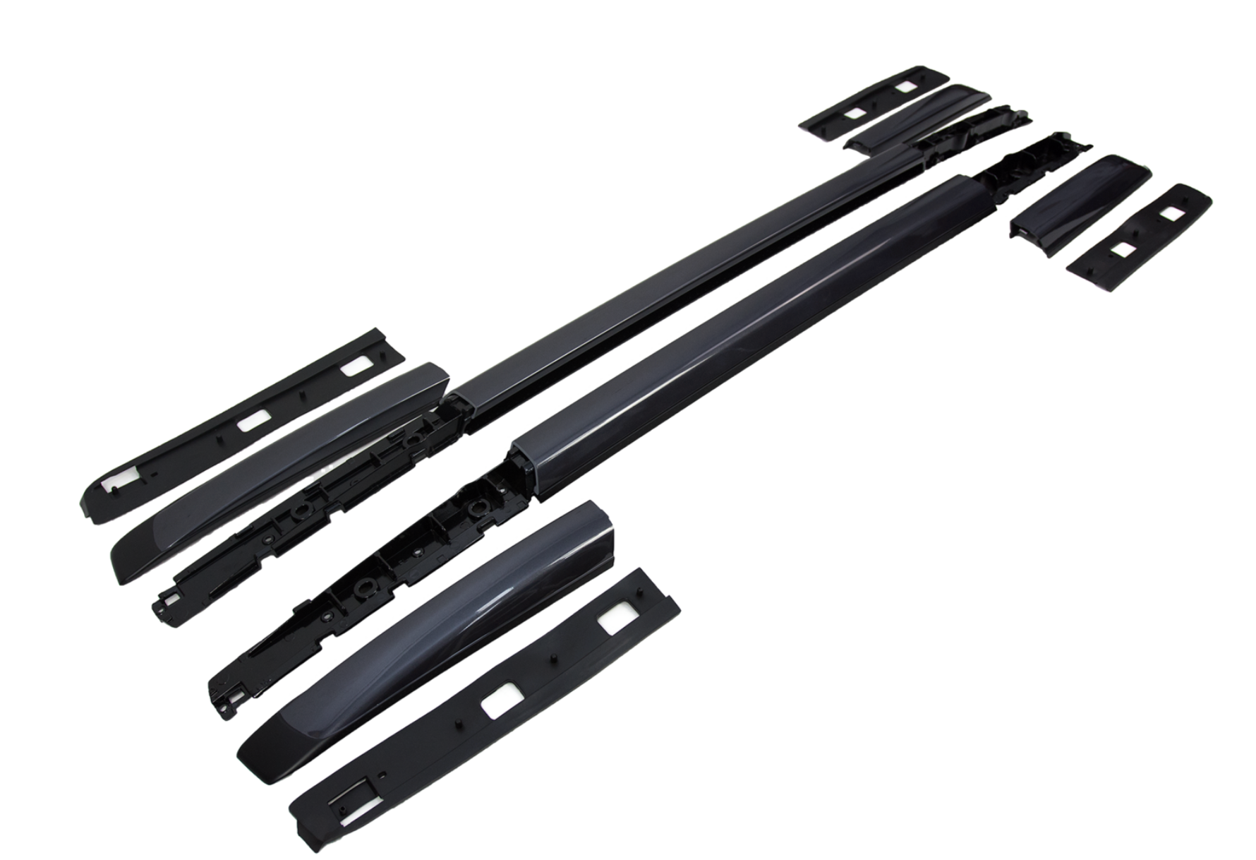 Roof Rails Bars Factory Style Compatible With Isuzu D-Max, Mazda BT-50 21+