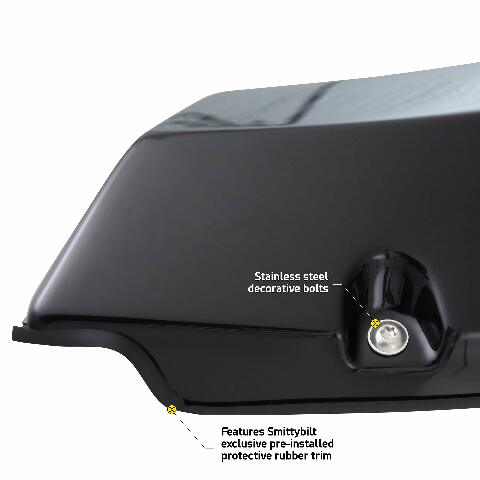 Smittybilt 17397-G1 M1 Color Fender Flares Shadow Black 2018 Ford F150