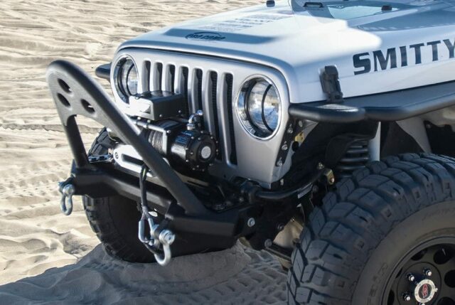 Smittybilt 76521 SRC Front Stinger Bumper Fits 87-06 Wrangler (TJ) Wrangler (YJ)