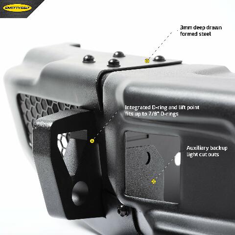 Smittybilt 76732 Stryker Rear Bumper for Jeep® JK