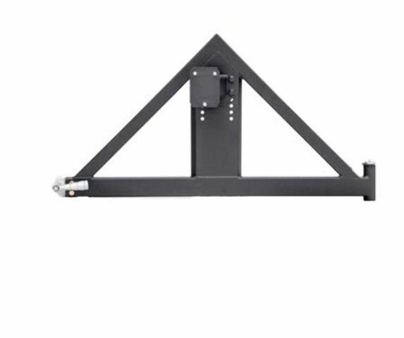 SmittyBilt XRC TIRE CARRIER BLK - SB76856-02