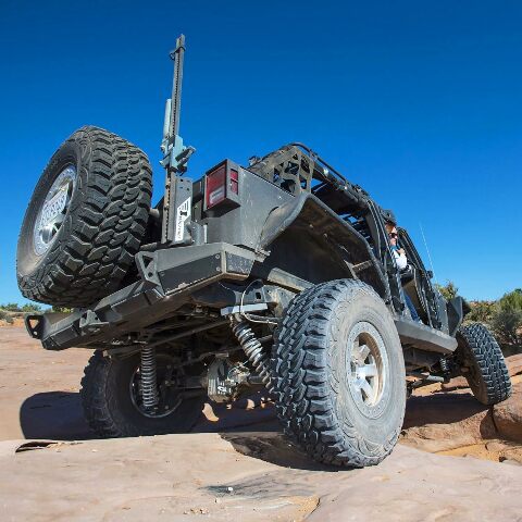 Smittybilt 76858 XRC GEN 2 Rear Bumper Fits 07-18 Wrangler (JK)