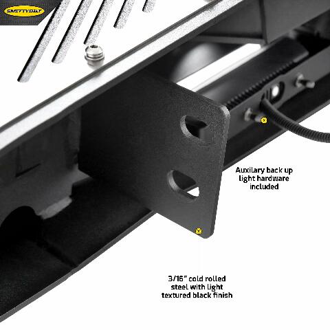 Smittybilt 77858 Gen2 XRC Rear Bumper for 2018 Jeep Wrangler JL 2/4 Door