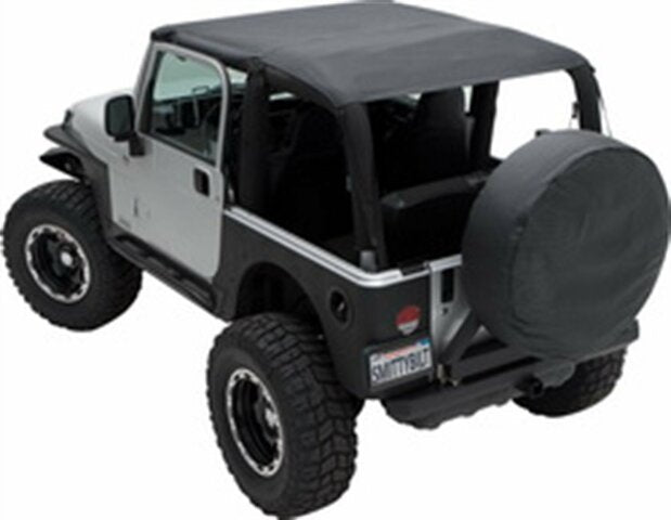 SmittyBilt EXTENDED TOP DIAMOND BLK - SB94635