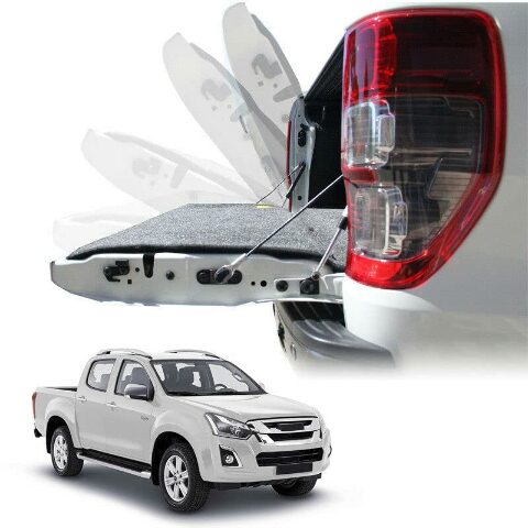 Fenza Tailgate Assist Shocks Compatible with Isuzu D-Max (2012–2021) – Easy Up & Down Lift Support