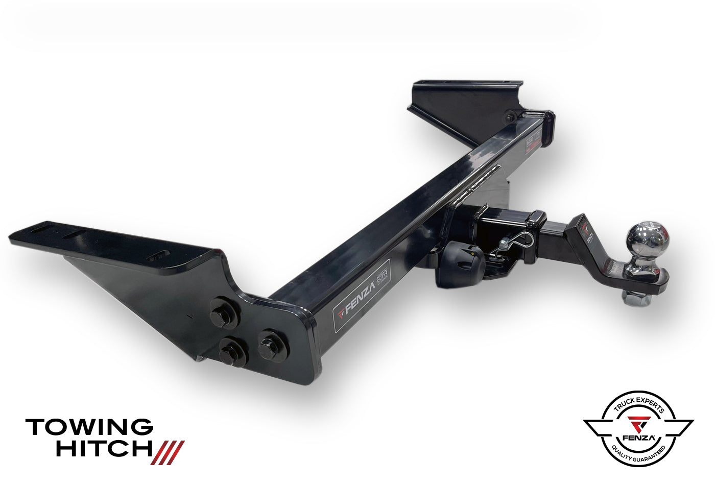 Fenza Class III Towing Hitch Receiver with 2" Ball Mount Compatible with Isuzu D-Max 2015-2024 | 6,500 lbs Capacity