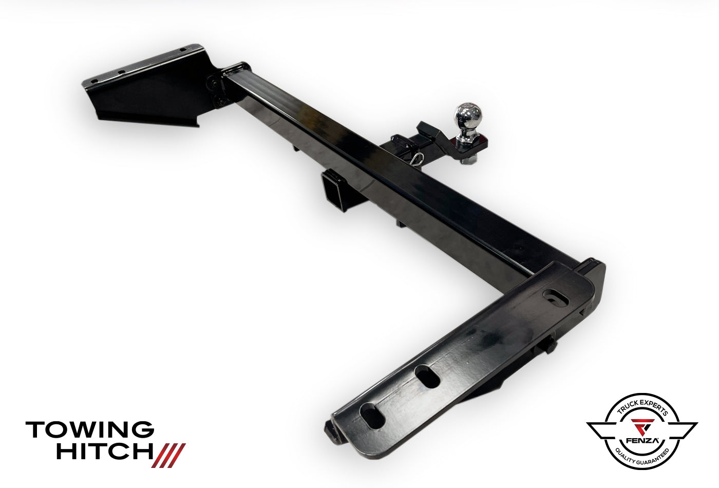 Fenza Class III Towing Hitch Receiver with 2" Ball Mount Compatible with Isuzu D-Max 2015-2024 | 6,500 lbs Capacity