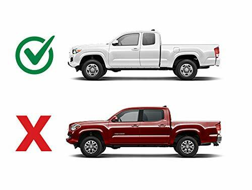 Fenza Soft Tri-Fold Tonneau Cover Compatibnle With Toyota Tacoma 2005-2015 6 Ft.