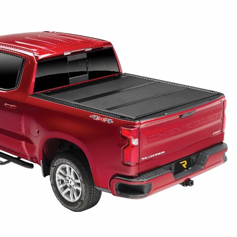 RealTruck UnderCover ArmorFlex Hard Folding Truck Bed Tonneau Cover | AX4 | Compatible with - 2021 Toyota Tundra w/ rail system 6' 7" Bed (78.7") 2007