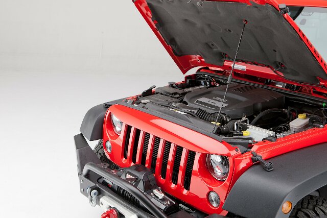 Undercover NightHawk Light Brow NightHawk Jeep Brow | NH1001-PLB | Compatible with Jeep JK PLB- Copper Brown 2007-2017