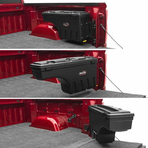 RealTruck UnderCover SwingCase Truck Bed Storage Box | SC100P | Compatible with - Chevy/GMC Silverado/Sierra 2500/3500HD Passenger Side 2019
