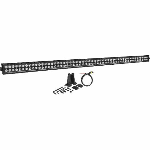 Westin 09-12212-100C B-Force Black Face 50 inch Double Row LED Light Bar with Combo Beam