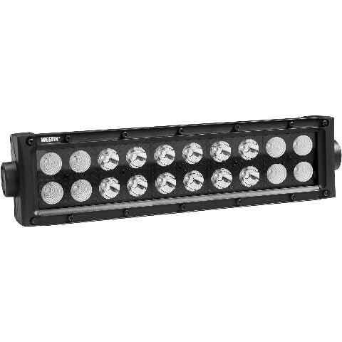 Westin 09-12212-20C B-Force Black Face 10 inch Double Row LED Light Bar with Combo Beam