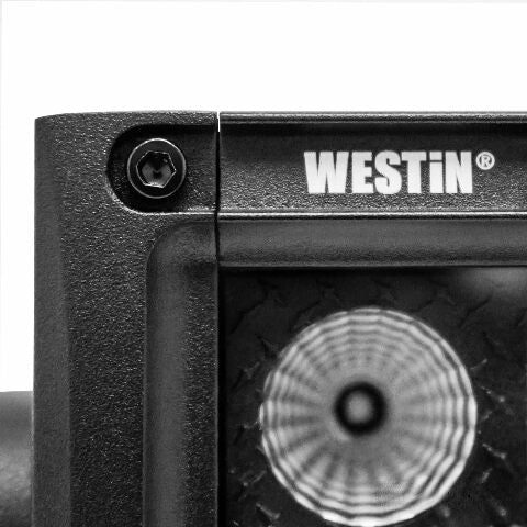 Westin 09-12212-60C B-Force Black Face 30 inch Double Row LED Light Bar with Combo Beam