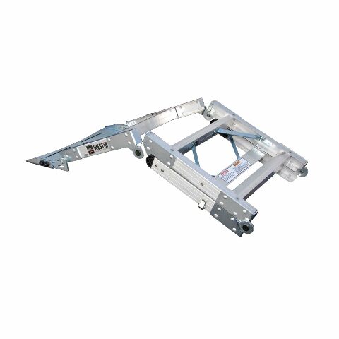 Westin 10-3000 Truck-Pal Tailgate Ladder,Silver