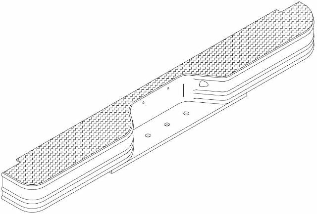 WESTIN 20009 BLACK UNIVERSAL DIAMOND STEP; REQUIRES MOUNTING KIT