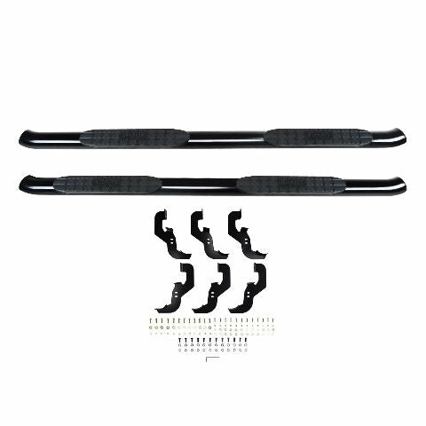 Westin 21-24135 PRO TRAXX 4 Oval Nerf Bars fits 2019-2024 Silverado Sierra 1500 2020-2024 Silverado Sierra 2500 3500 Crew Cab (Exc 2019 Silverado LD/Sierra 1500 Limited) Black Pair