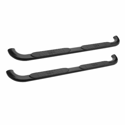 Westin 21-4125 Platinum 4 Oval Nerf Bars fits 2019-2024 Silverado Sierra 1500 Double Cab (Exc 2019 Silverado LD/Sierra 1500 Limited) Black Pair