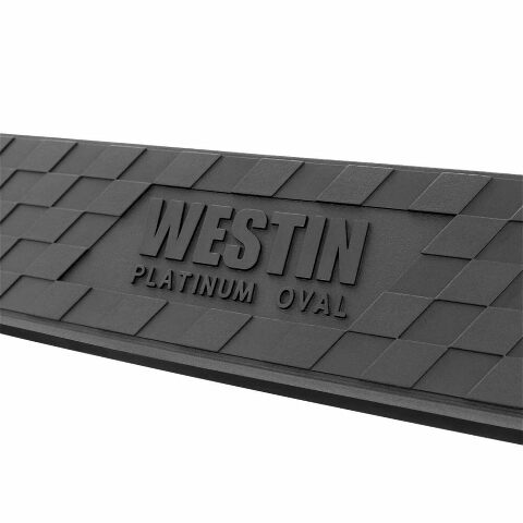 Westin 21-4130 Platinum 4 Oval Nerf Bars fits 2019-2024 Silverado Sierra 1500 Crew Cab (Exc 2019 Silverado LD/Sierra 1500 Limited) Stainless Steel Pair
