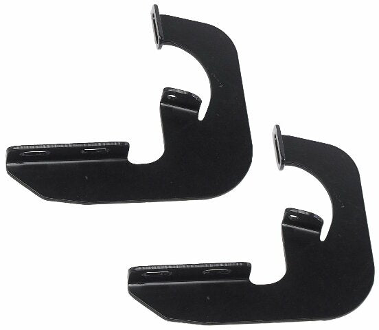 Westin 22-1885 Premier Oval Nerf Bar Mount Kit fits 2004-2014 F150 Super Cab Super Crew (Exc Heritage) 2006-2008 Mark LT Black Pair