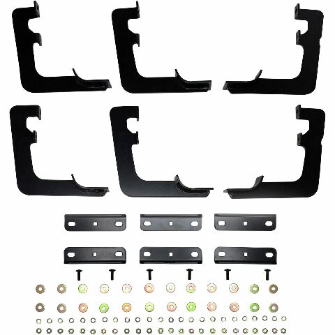 Westin 22-2245 Premier Oval Nerf Step Bar Mount Kit Fits 19-22 1500