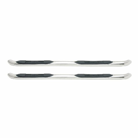 Westin 23-2400 E-Series 3 Round Nerf Bars fits 2004-2006 Tundra Double Cab Polished Pair
