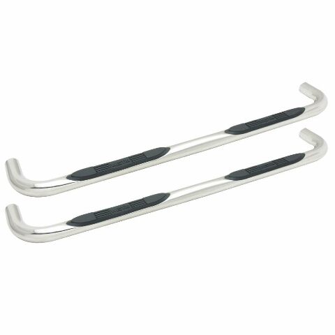 Westin 23-2770 E-Series 3 Round Nerf Step Bars Fits 05-21 Tacoma