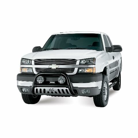 Westin 25-1955 Signature 3 Round Nerf Bars fits 1999-2013 Silverado Sierra 1500 2001-2014 Silverado Sierra 2500 3500HD Crew Cab Black Pair