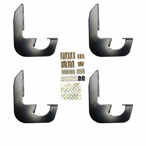 Westin 27-2135 Running Board Mount Kit fits 2014-2018 Silverado Sierra 1500 (Rocker Mount) 2015-2019 Silverado Sierra 2500 3500 Standard Cab (Exc Diesel)