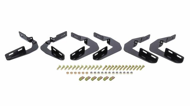 Westin 27-2145 Running Board Mount Kit fits 2014-2018 Silverado Sierra 1500 Double Cab Crew Cab 2019 Silverado LD Sierra 1500 Limited 2015-2019 Silverado Sierra 2500 3500 Double Cab Crew Cab